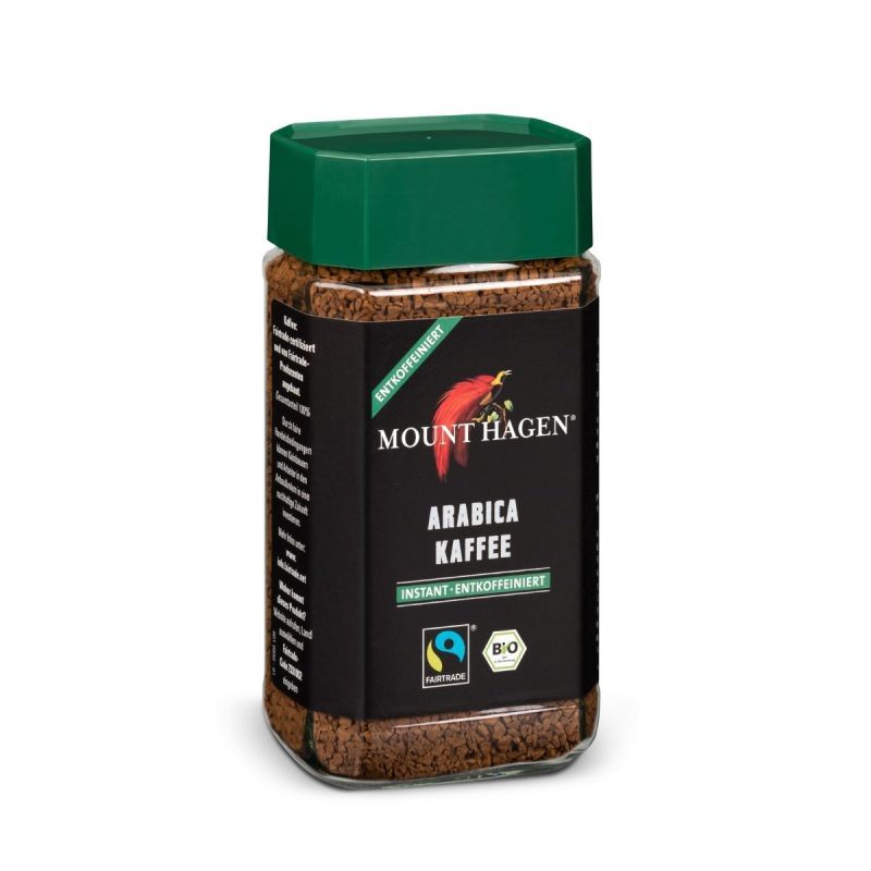 Mount Hagen Instant koffeinmentes Arabica kave