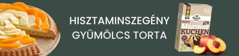 hisztaminszegeny gyümölcstorta