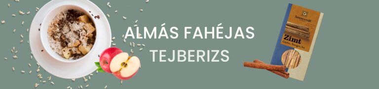 almás fahéjas tejberizs