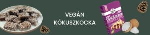 Vegán kókuszkocka