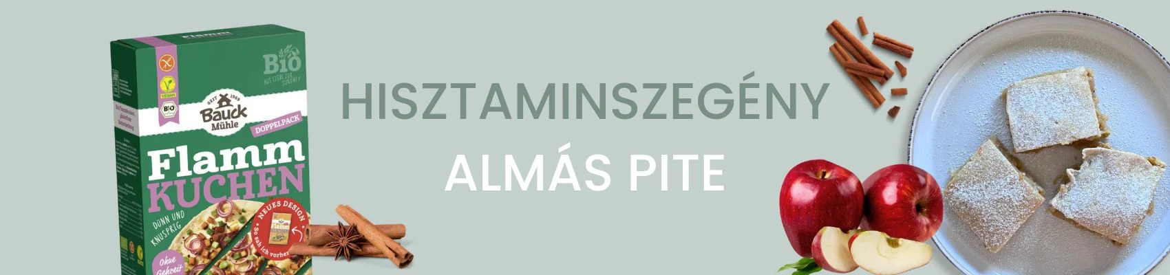 hisztaminmentes almás pite