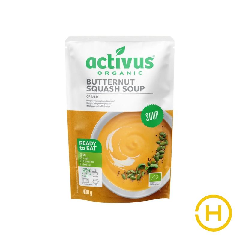 Activus bio sütőtök krémleves 400g