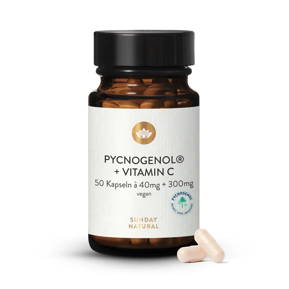 Sunday pycnogenol + c-vitamin