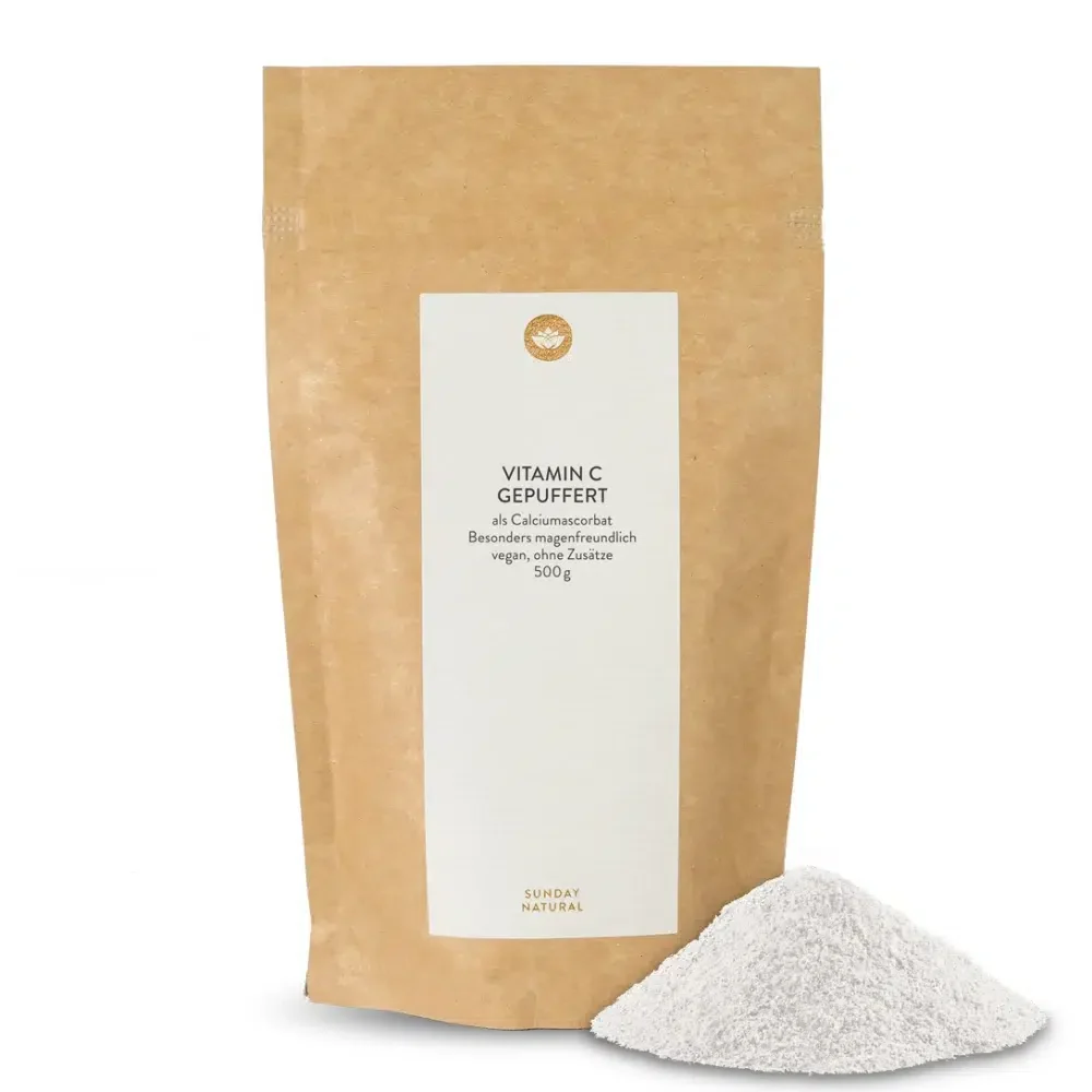 Sunday pufferelt C-vitamin por 500g
