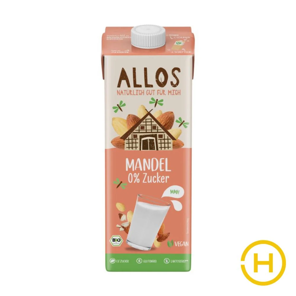 Allos bio mandulatej 1l