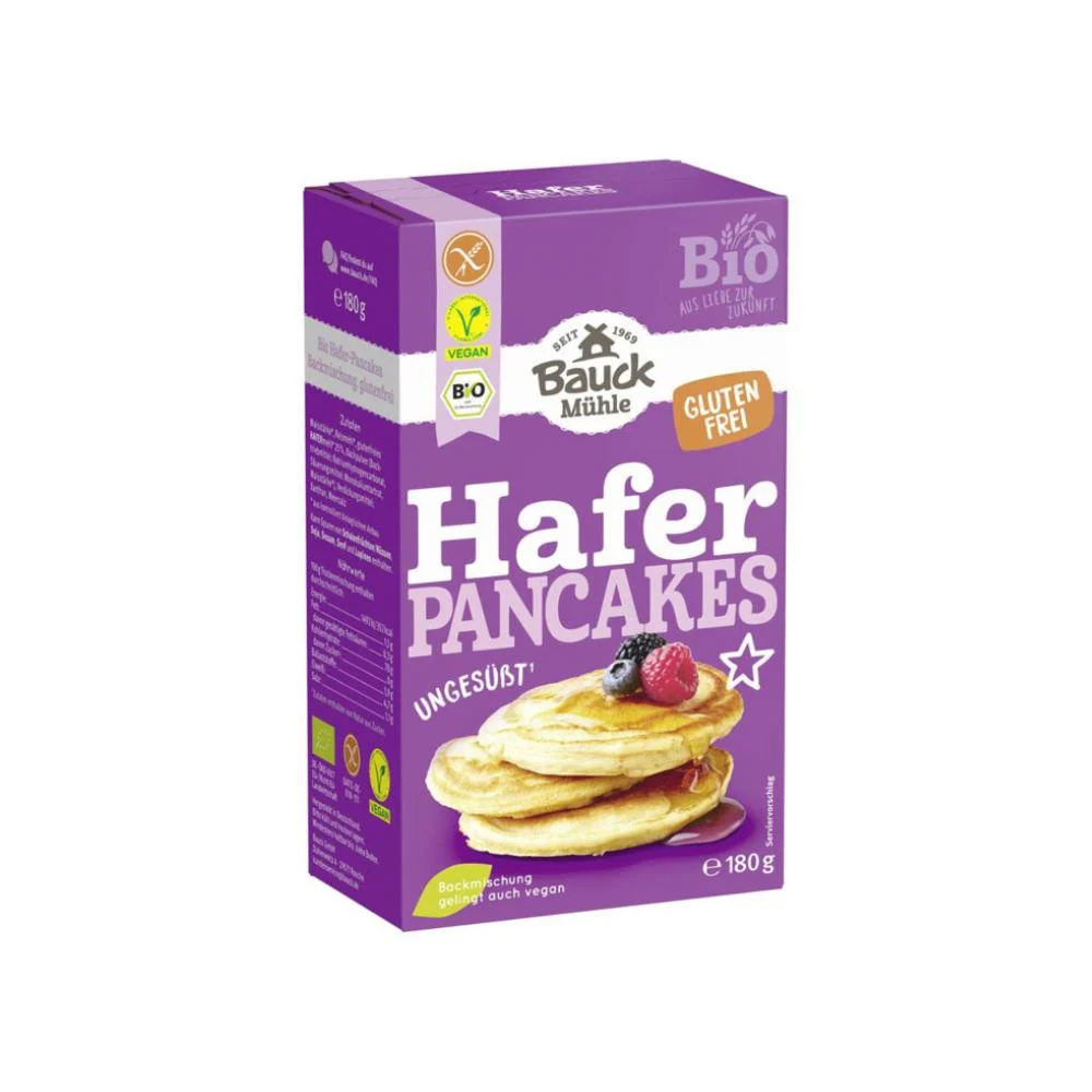 Bauckhof bio zabpalacsinta 180g