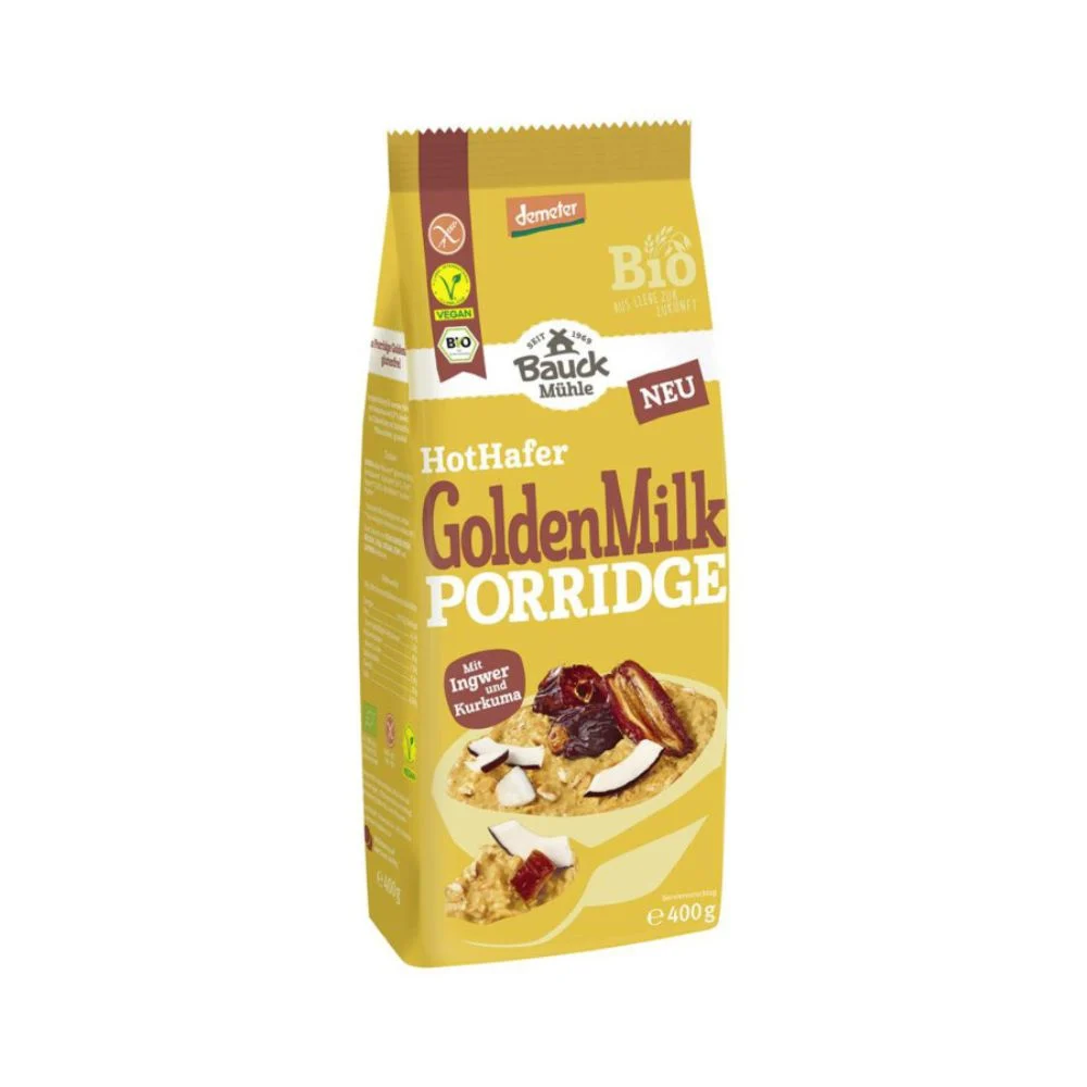 Bauckhof bio goldenmilk zabkása 400g