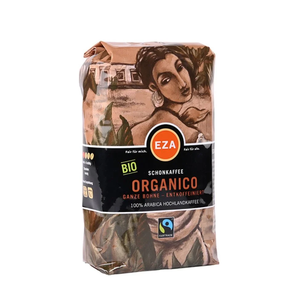 EZA bio koffeinmentes egész kávébab