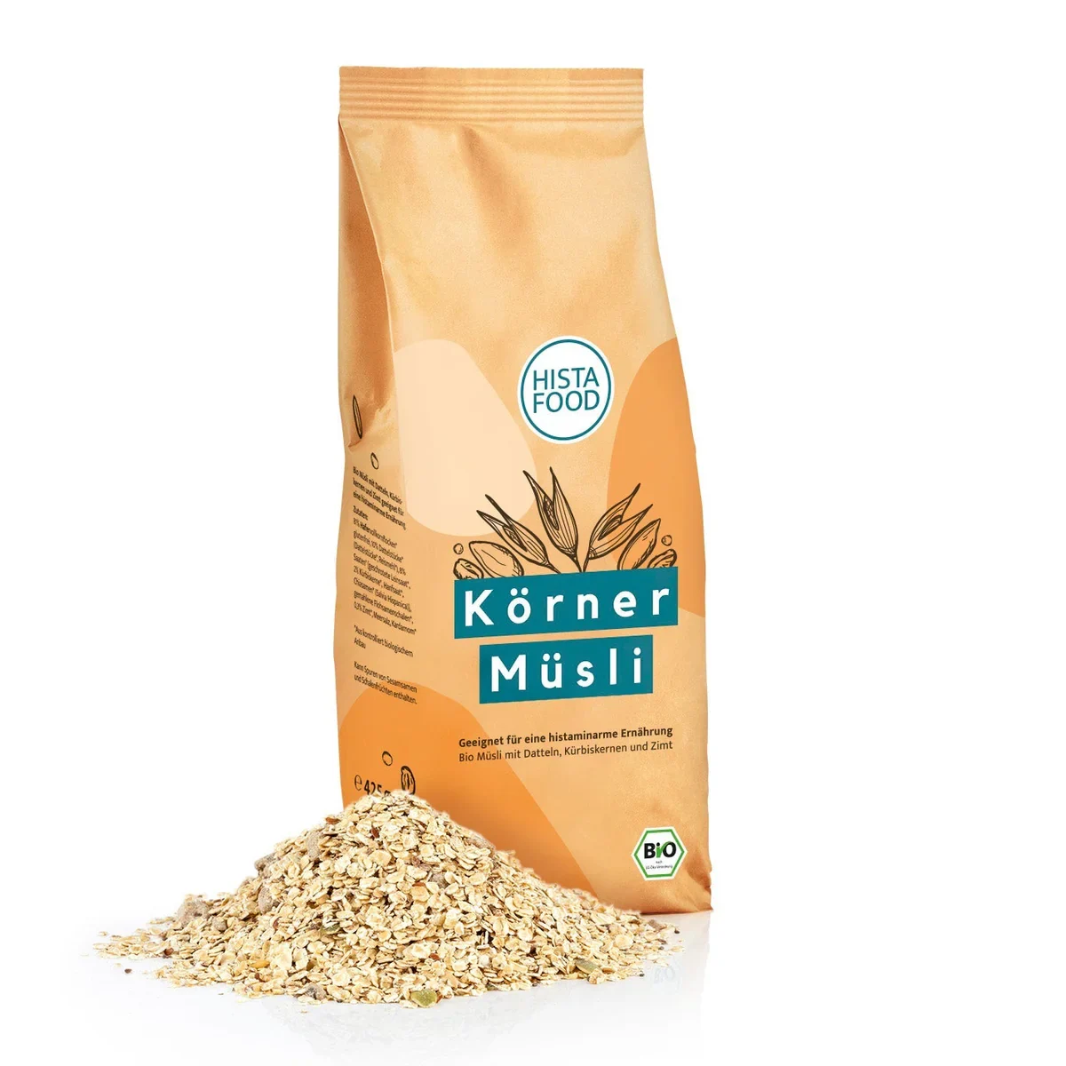HistaFood bio müzli magokkal 425g