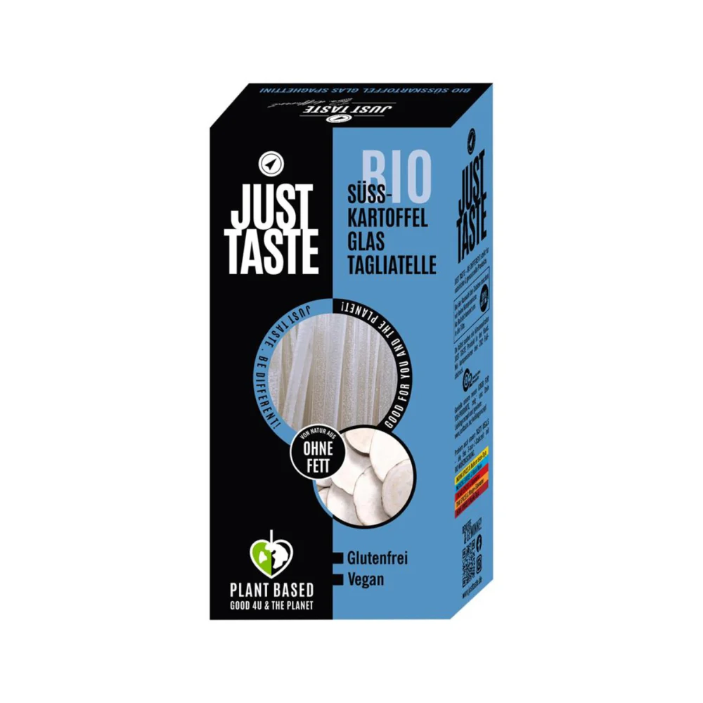 Bio Édesburgonya üvegtészta tagliatelle 250g