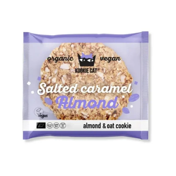 Kookie cat BIO sós-karamellás keksz Kookie cat BIO sós-karamellás keksz