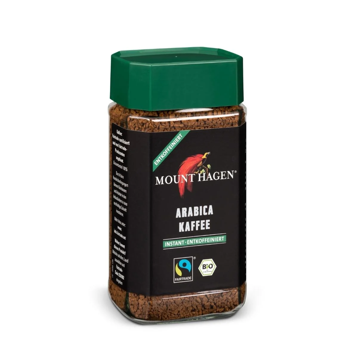 Mount Hagen Instant koffeinmentes Arabica kávé