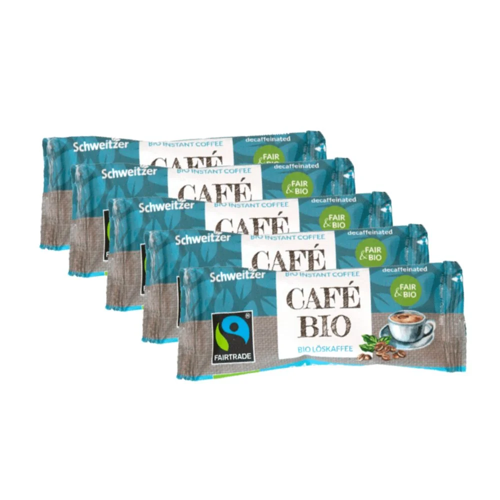 Schweitzer Bio koffeinmentes instant kávé 5db (adagonként)