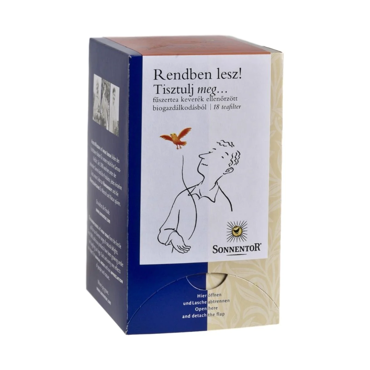 Sonnentor bio Rendben lesz - Tisztulj meg - herbál teakeverék