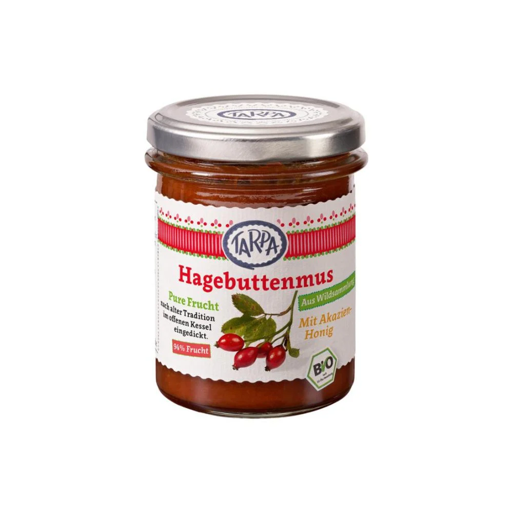 Tarpa bio csipkebogyó lekvár 210g