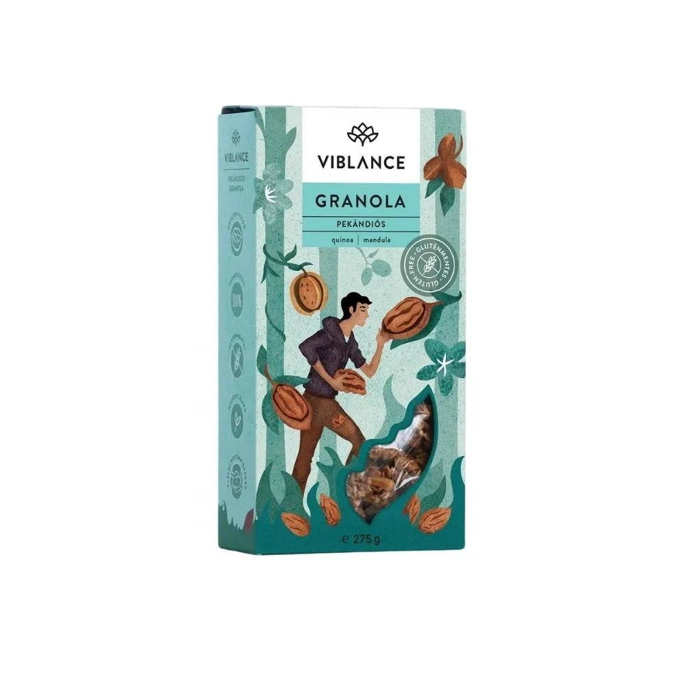 Viblance pekándiós granola 275g