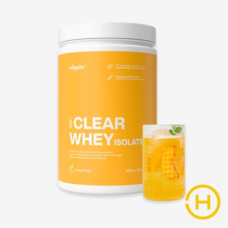 Vilgain Clear Whey Isolate barackos 500g