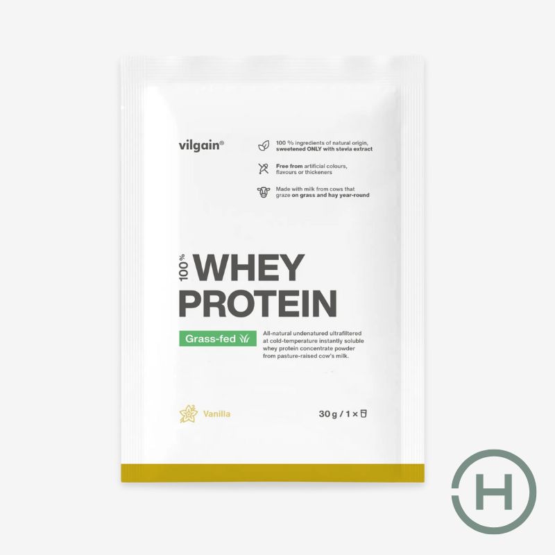 Vilgain grass-fed whey vanília 25g