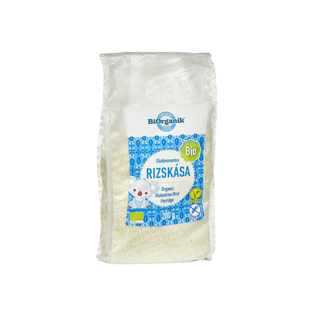 BIO gluténmentes rizskása 200g