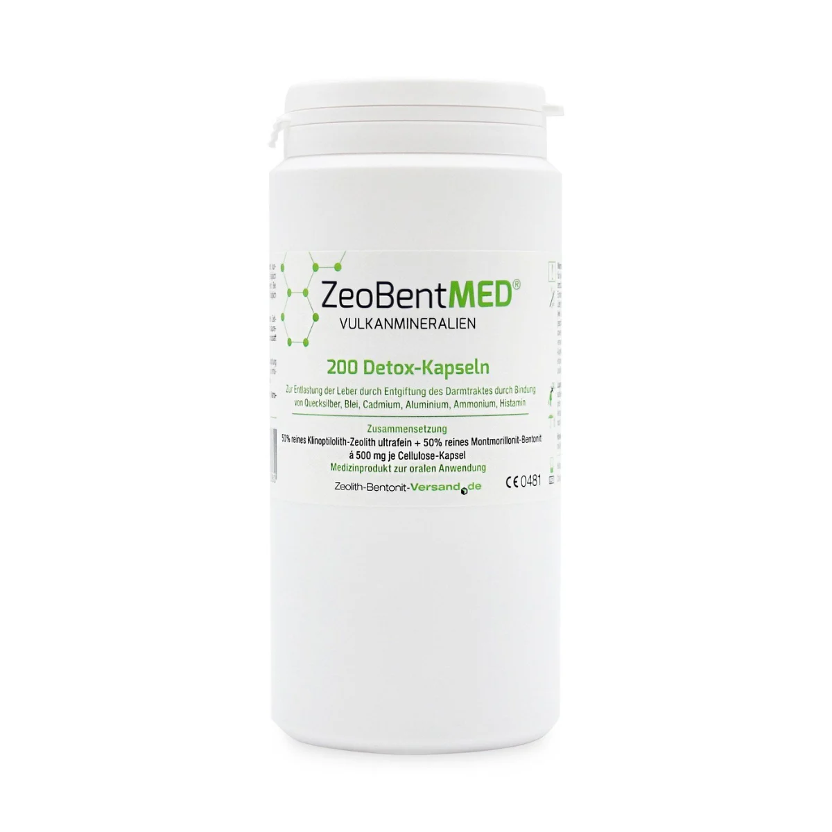 ZeoBentMED zeolit-bentonit kapszula