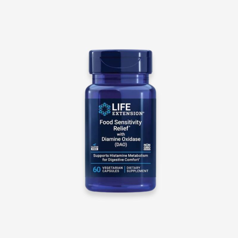 Life extension food sensitivity relief növényi DAO enzim 60 db