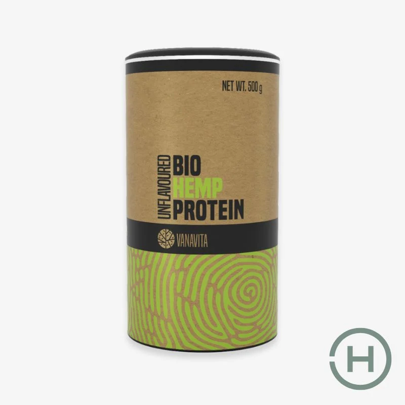 Vanavita bio kenderfehérje ízesítetlen 500g