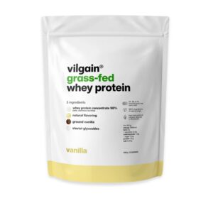 Vilgain grass fed Whey fehérje vaníliás 1000g
