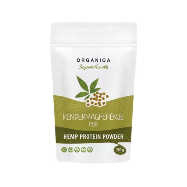 organiqa bio kendermagfehérje por