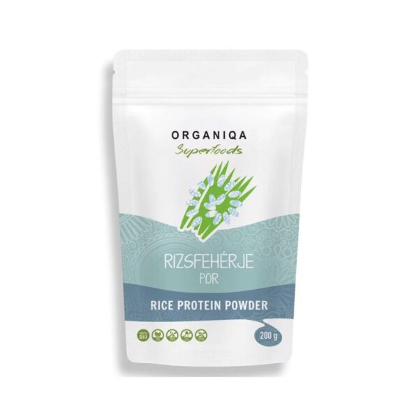 organiqua bio rizsfehérje por