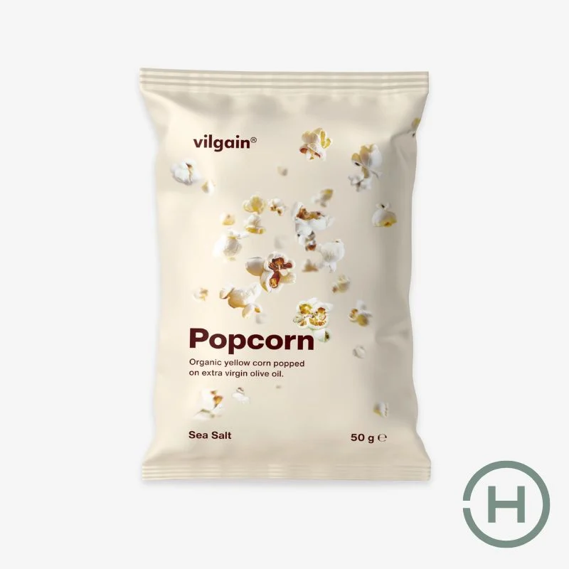 Vilgain bio popcorn 50g
