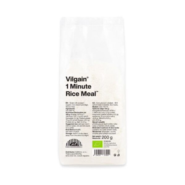 vilgain egyperces rizskása 200g