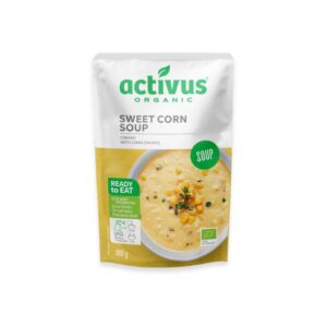 Activus bio kukorica krémleves innovatív zacskóban
