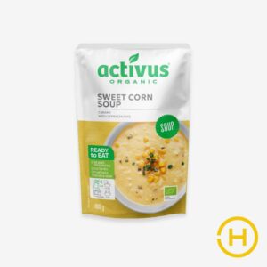 Activus bio kukorica krémleves innovatív zacskóban