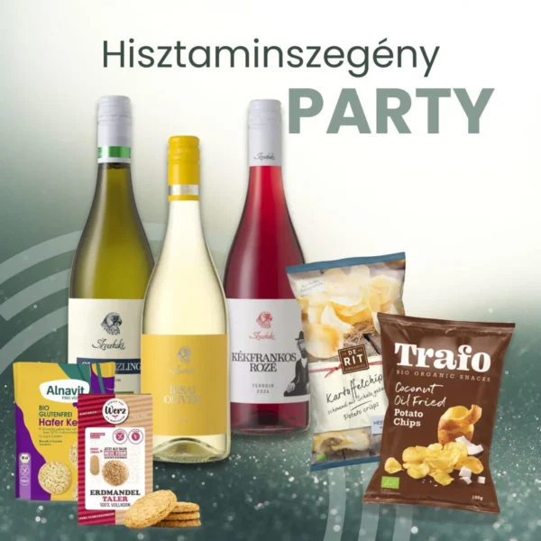 hisztaminszegény party csomag mockup