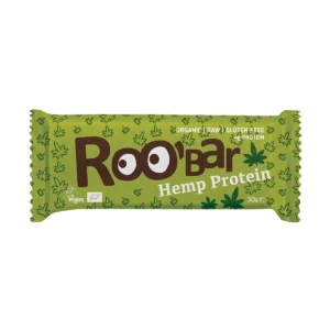 Roobar bio kenderfehérjés gyümölcsszelet 30g