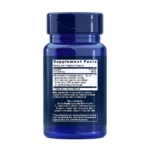 life extension bio quercetin hátoldali címke