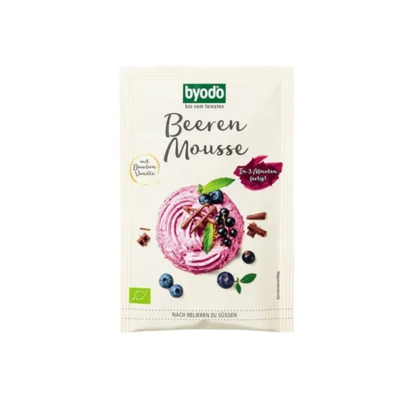 Byodo bio bogyós gyümölcsös mousse Byodo bio bogyós gyümölcsös mousse