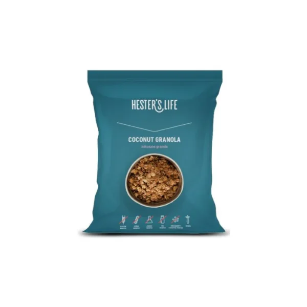 Hesters life kókuszos granola togo