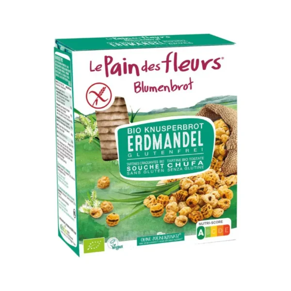 Blumenbrot extrudált kenyér földimandulával gluténmentes