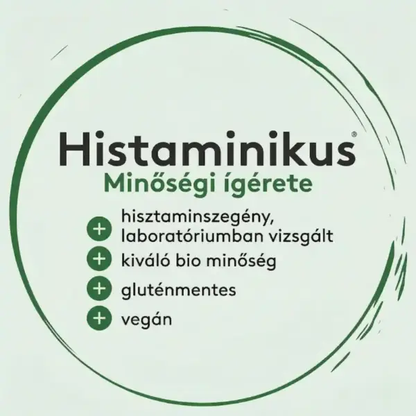 Histaminikus bio minőség Histaminikus bio minőség