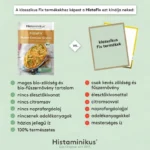 Histaminikus bio Histafix zöldséges tészta összehasonlítás