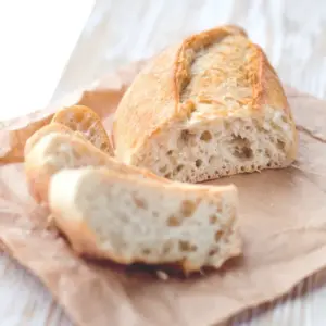 Histaminikus bio Knuspriger Franz ropogós baguette szeletelve