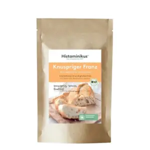 Histaminikus bio Knuspriger Franz baguette lisztkeverék gluténmentes 430g