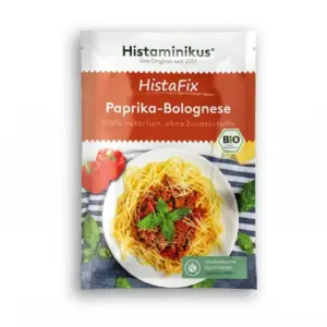 Histaminikus bio paprika bolognai alappor glutenmentes