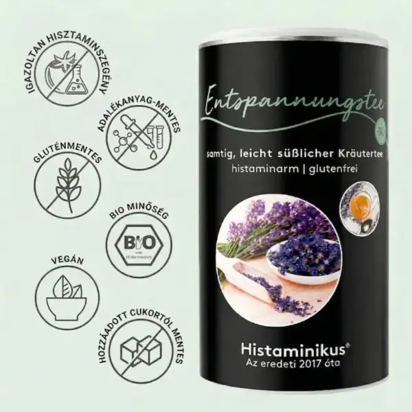 Histaminikus relaxációs teakeverék mentességek Histaminikus relaxációs teakeverék mentességek