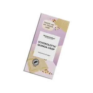 Histaminikus vegán fehércsokoládé ropogós quinoával 80g