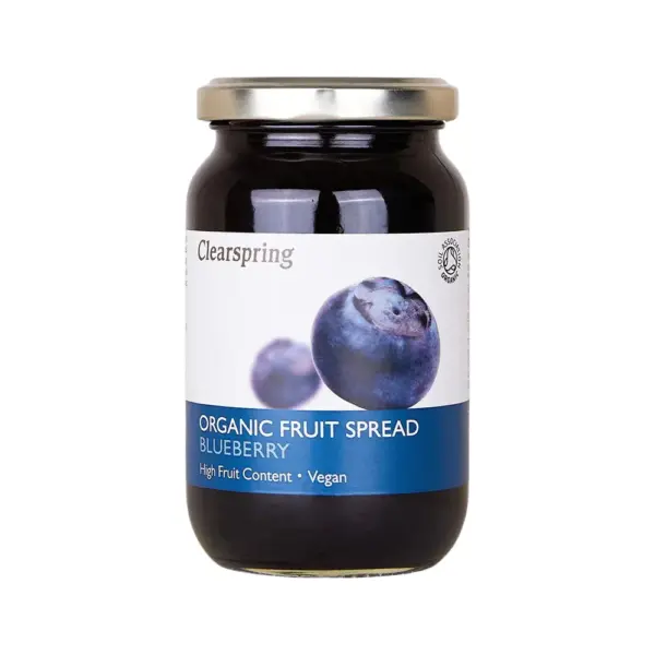 Clearspring organic blueberry fruit spread 280g Clearspring organic blueberry fruit spread 280g