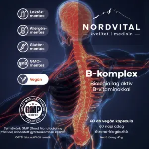 Nordvital vegán b-komplex 60db