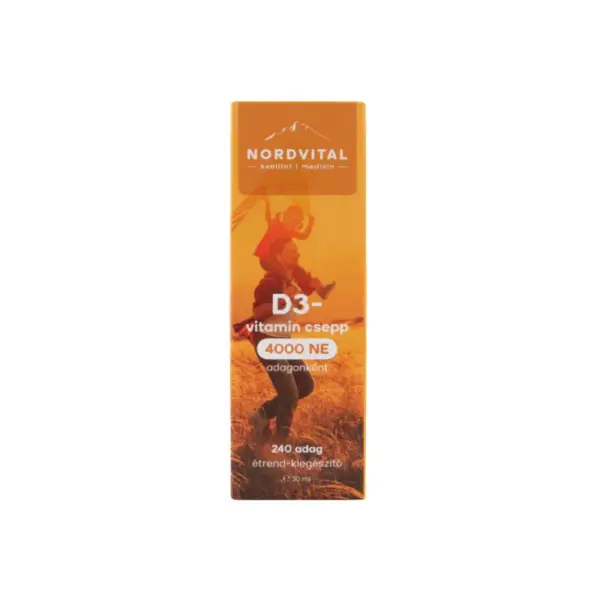 Nordvital D3-vitamin csepp 30ml 240 adag Nordvital D3-vitamin csepp 30ml 240 adag
