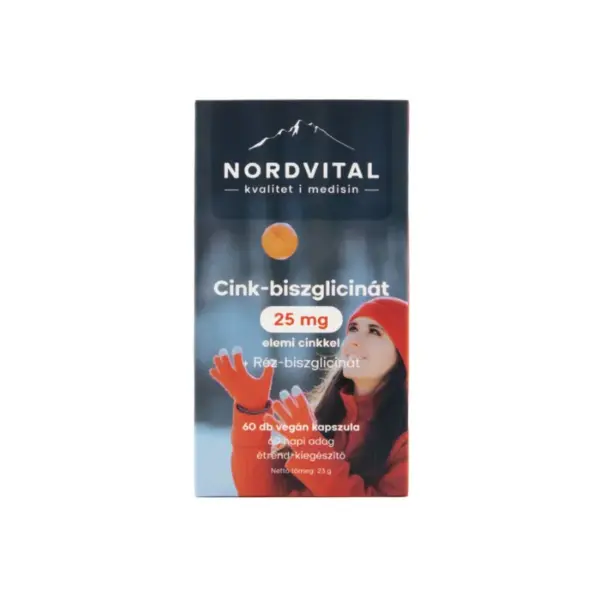 Nordvital cink-biszglicinát 60db
